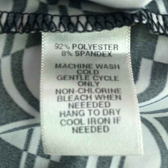 3/$25 WHITE HOUSE BLACK MARKET M Black & white - Picture 3 of 3